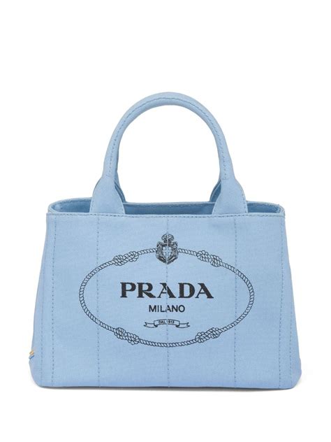 prada logo printed large canvas tote|prada canvas tote large.